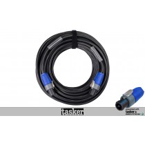 TASKER Câble professionnel haut-parleur 2 x 2.5mm² avec NEUTRIK® NL2FX speakON