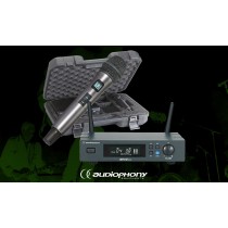 AUDIOPHONY PACK UHF410-HAND Ensemble sans fil UHF 1 canal avec microphone à main