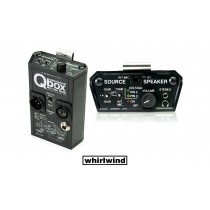 WHIRLWIND QBOX - Testeur pour systèmes de sonorisation, du micro à l'amplificateur - Fonction intercom, contrôle XLR, phase et fantôme, signal test, XLR/F-XLR/M