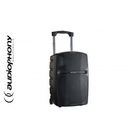 AUDIOPHONY RACER250evo Système PA portable 250W, mixeur, lecteur USB/SD, TWS, Bluetooth®, slots pour deux récepteurs UHF