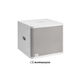 AUDIOPHONY SLINE112SubW Subbass passif 12" blanc, 350W RMS/8Ω