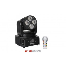 JB SYSTEMS CLUBWASH MINI Moving Head 4x12W, RGBWA+UV