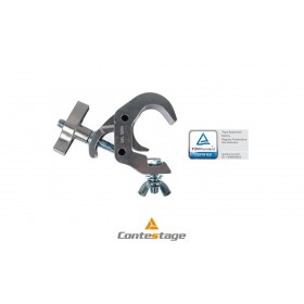 CONTESTAGE FAST CLAMP SILVER V2 C-Clamp/Crochet Ø 38-51mm, alu
