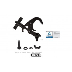 BRITEQ FAST CLAMP BLACK V2 C-Clamp/Crochet 48-51mm, noir