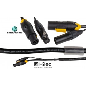 HILEC Câble Combi/Hybride avec NEUTRIK® TRUE1/XLR 3-pin