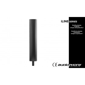 AUDIOPHONY iLINESPACE60b Rallonge noir 60cm