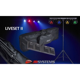 JB SYSTEMS LIVESET II Barre de lumière LED- avec trépied & contrôleur WiFi