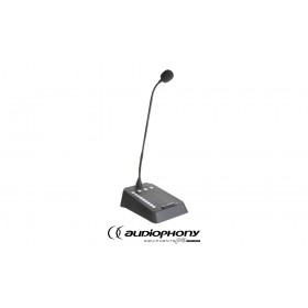AUDIOPHONY MIC-DESK8M Station Micro/Mic desk pour Matrix 8-zones