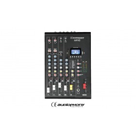 AUDIOPHONY MPX6 Mixer à 6 canaux avec Bluetooth/USB/FX