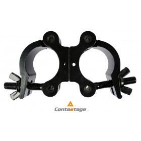 CONTESTAGE SWIVELCLAMP 502-V2B Crochet double 38-51mm, CMU 500kg, NOIR