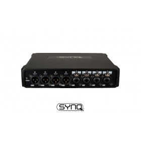 SYNQ DBT-44 Interface réseau Audio/DANTE® 4 audio IN/OUT avec DSP