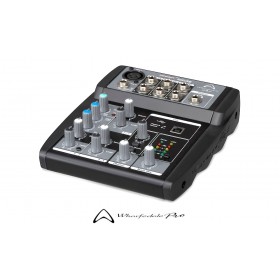 WHARFEDALE PRO CONNECT 502USB Mixeur avec 1 entrée micro/ligne et 2 entrées ligne stéréo, interface USB