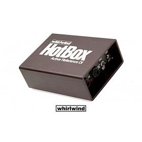 WHIRLWIND HOTBOX Boîte de direct active pour signal de ligne, d'instrument ou de haut-parleur, commutateur PAD, Groundlift, Jack 6.3mm-XLR/M