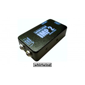 WHIRLWIND IMP-2 Boîtier de direct passif pour signal de ligne ou d'instrument, Groundlift, Jack 6.3mm-XLR/M