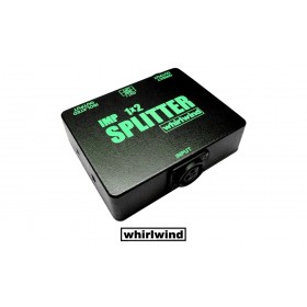 WHIRLWIND IMP SP1x2 MIC SPLITTER - divise sans perte un signal de microphone ou d'instrument en deux sorties, Groundlift, XLR/F-XLR/M