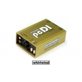 WHIRLWIND pcDI boîte de direct stéréo passive relie de manière optimale l'appareil audio au mixer, mono, PAD, Groundlift, RCA/Jack 3.5/6.3mm-XLR/M