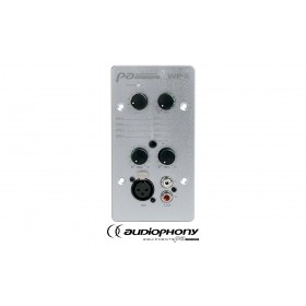 AUDIOPHONY WP8 Controller avec entrée micro/ligne, sélecteur de zone, volume. Compatible avec Audiophony PREZONE88