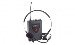 AUDIOPHONY RUNHEAD Microphone serre-tête + émetteur de poche UHF