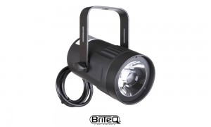 BRITEQ BEAMSPOT1-TRIAC Projecteur/Beamer LED 15W, 3200K et 4500K, 4°/10°/45