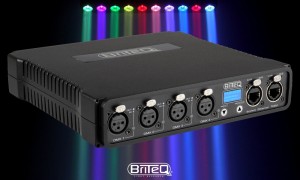 BRITEQ BT-NODE24-MK2 ArtNet/sACN DMX-Node avec Web-Interface