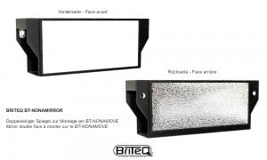 BRITEQ BT-NONAMIRROR Miroir double face adapté au BT-NONAMOVE