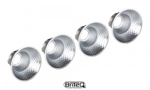 BRITEQ BT-VENUELITE4 REFL.CUPS 60DEG Set de réflecteurs 60°