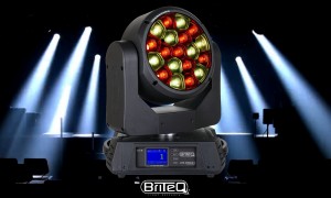 BRITEQ BTX-CIRRUS II Moving Head 19x30W RGBW OSRAM-LEDS, zoom motorisé