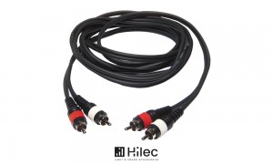 HILEC Câble audio 2 x RCA/Cinch - 2 x RCA/Cinch