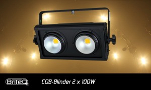 BRITEQ COB LED-BLINDER 2 x 100W