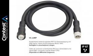 CONTEST VC-JUMP Câble de connexion hybride IP67