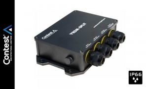 CONTEST VRDM-SPLIT Distributeur/booster hybride AC/DMX IP66