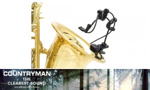 COUNTRYMAN I2 Microphone pour instruments - Set pour saxophone, cor et cuivres - SKIT