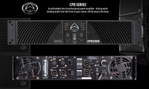 WHARFEDALE PRO CPD2600 Amplificateur de puissance 2-canaux 2 x 1000W RMS