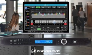 AUDIOPHONY DZONE88 Matrice audio numérique 8 entrées / 8 sorties avec logiciel