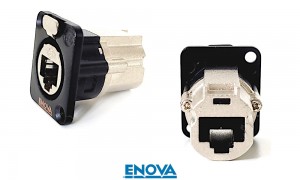 ENOVA RJ18FB-C6F Connecteur encastrable RJ45/Cat6A