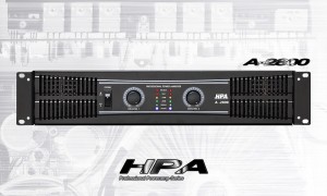HPA A-2800 Amplificateur de puissance 2-canaux 2 x 900W