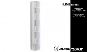 AUDIOPHONY iLINE83w Enceinte passive blanc 160W/16Ω