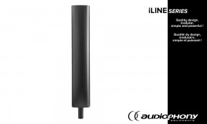AUDIOPHONY iLINESPACE60b Rallonge noir 60cm