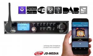 JD-MEDIA IR-100M Module média INTERNET/DAB+/FM-RDS/USB