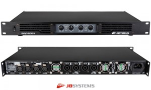 JB SYSTEMS AMP200.4 Amplificateur 4-canaux 4 x 200W RMS