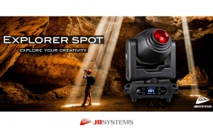 JB SYSTEMS EXPLORER SPOT LED Moving Head 120W