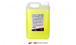 JB SYSTEMS FOG LIQUID STD Liquide à fumée standard pour machine à brouillard/fog, 5 litres