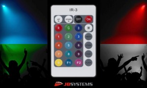 Jb-systems RAVE SPOT : jeu de lumière 3en1 à leds rgb+uv+blanc