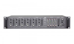 JD-MEDIA MX-604 Mixer mono/Péampli avec 4 zones Master