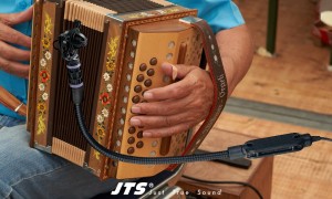 JTS CX-516W Microphone pour instruments à caractéristique cardioïde