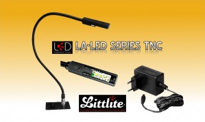 LITTLITE LA-12E-LED-TNC Version LED avec fiche TNC socle/gradateur