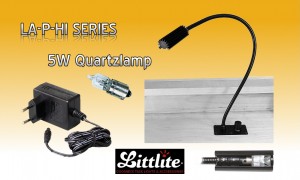 LITTLITE LA-P-HI Version quartz 5W avec socle/gradateur