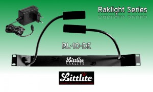 LITTLITE RAKLITE RL-10-DE Lampe double pour rack en version quartz 5W avec variateur