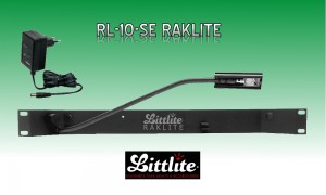 LITTLITE RL-10-SE RAKLITE Lampe unique pour rack en version quartz 5W avec variateur