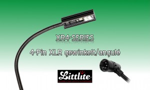 LITTLITE 18XR-4 Version Lampe 2.4W 45cm 4-Pin XLR COUDÉ